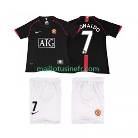 Maillot de Foot Manchester United Ronaldo 7 2007 2008 Extérieur Retro - Enfant